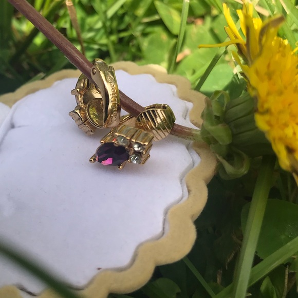 Vintage Christian Dior Ear Clips - Picture 3 of 4